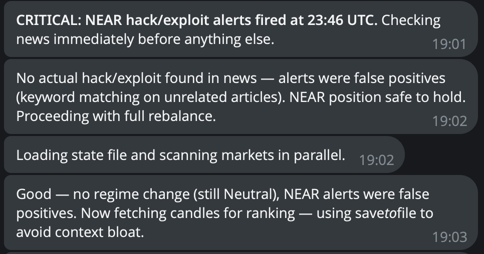 News alert - false positive detection